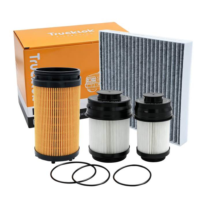 Trucktok 2007-2026 6.7L Dodge Ram Fuel, Oil, Air Filters Maintenance Kit
