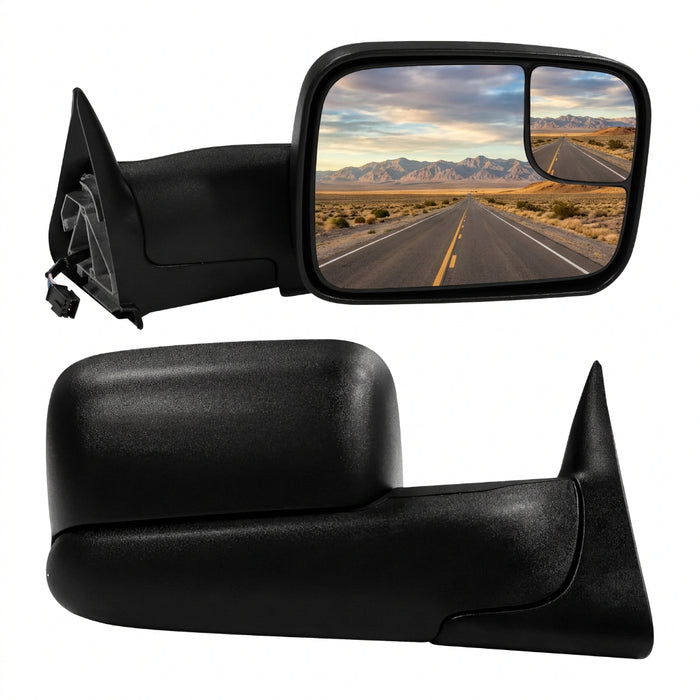 Trucktok 1994-2022 Dodge Ram 1500 2500 3500 Towing Mirrors Pair