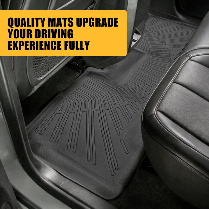 Trucktok 2009-2014 Ford F150 SuperCab All-Weather TPE Floor Mats