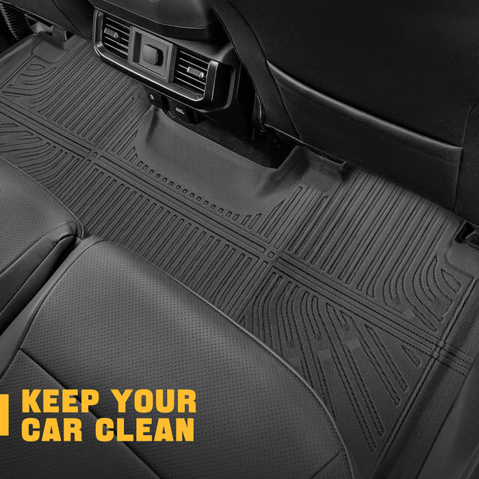 Trucktok 2015-2025 Ford F150 SuperCab All-Weather TPE Floor Mats