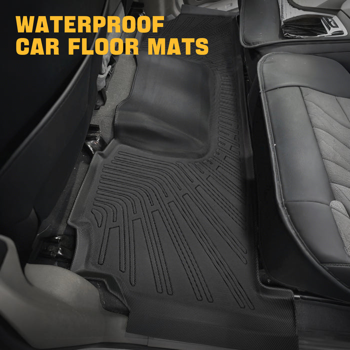 Trucktok 2010-2018 Dodge Ram 2500 3500 Mega Cab All-Weather TPE Floor Mats