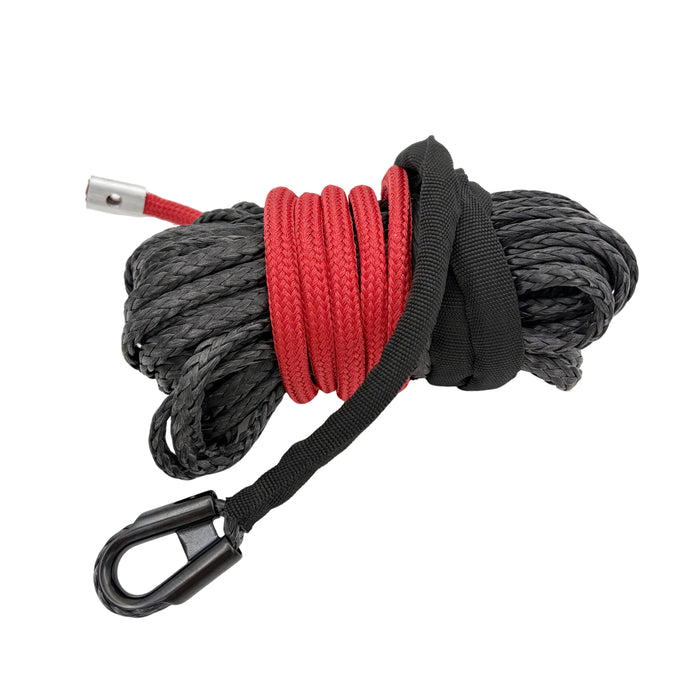Trucktok 1/4" x 50ft Synthetic Winch Rope 7,400 lbs Breaking Strength