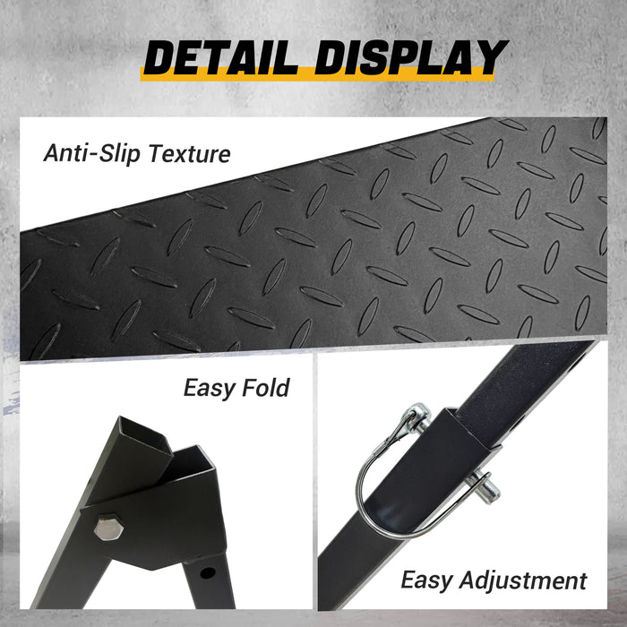 Trucktok Universal Truck Tire Step Adjustable Folding Wheel Access