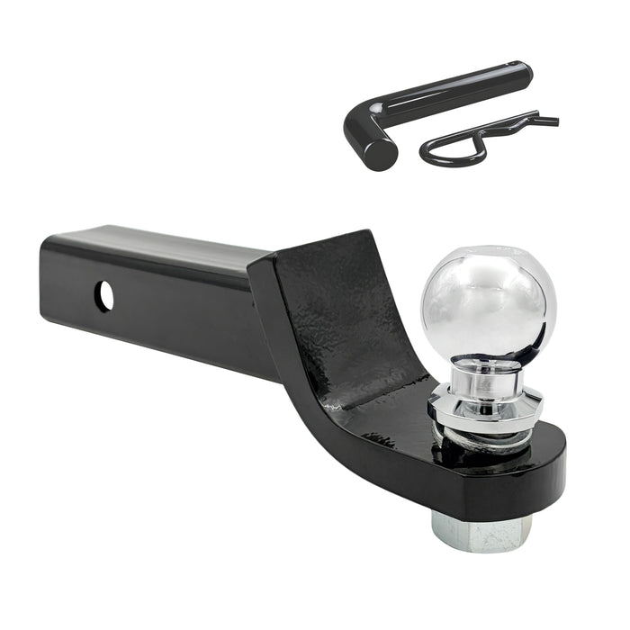 Trucktok 2" Receiver Hitch Ball Mount with 6,000 lbs GTW & Hitch Pin