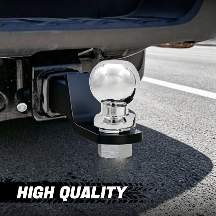Trucktok 2" Receiver Hitch Ball Mount with 6,000 lbs GTW & Hitch Pin