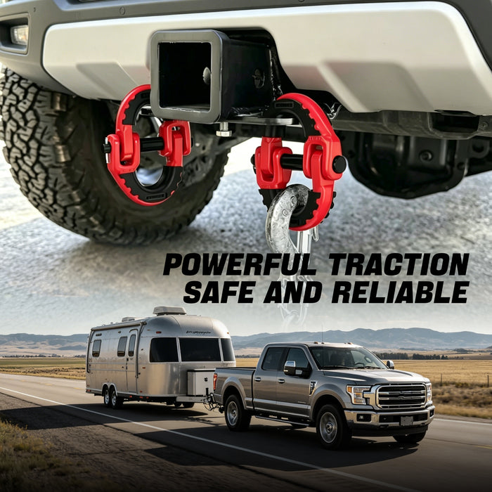 Trucktok 2Pcs 1/2" Hammerlock Coupling Links 47,000 lbs Break Strength