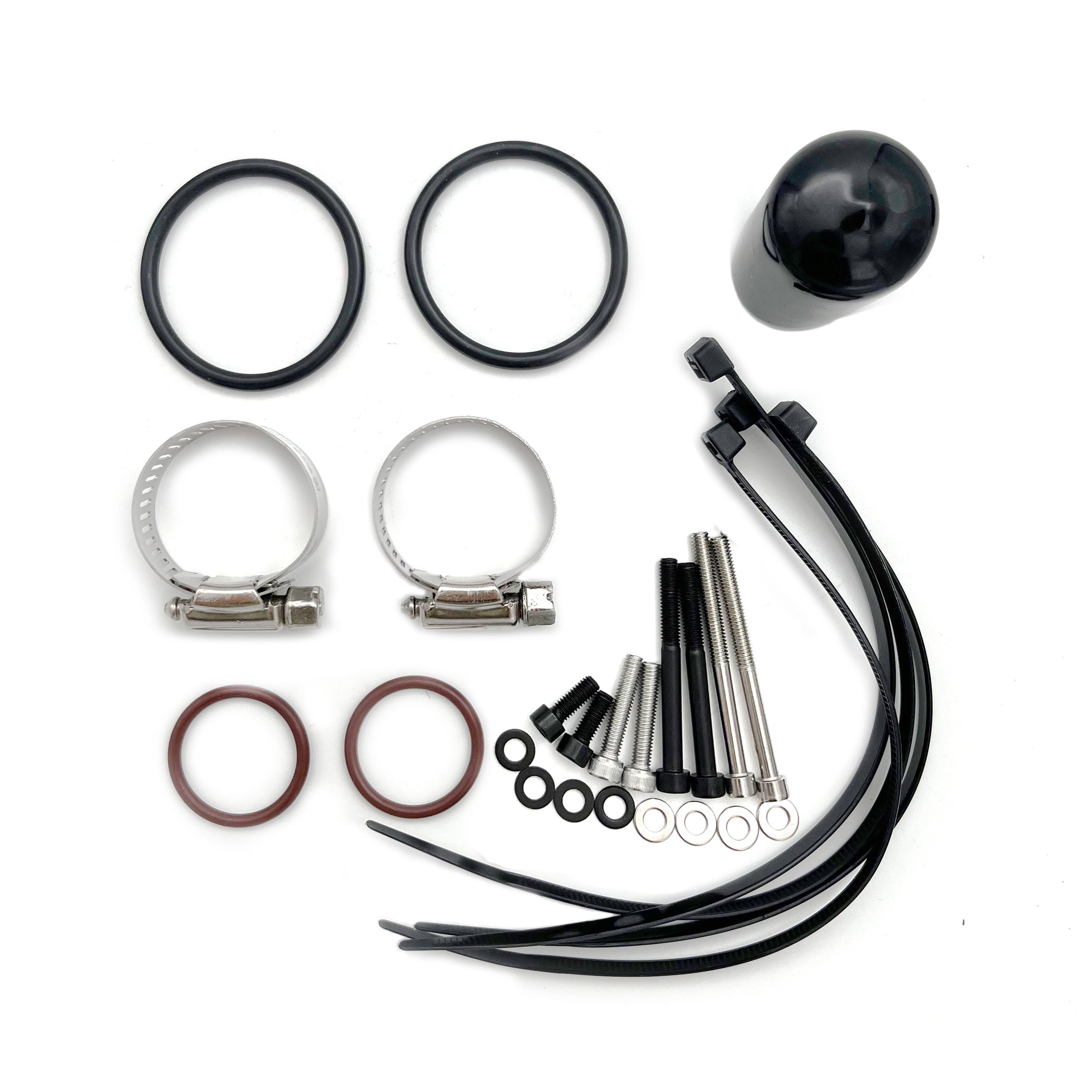 Hiwowsport CCV/PCV Replacement Kit For Ford 6.7L Powerstroke Diesel (2011-2020) – Black