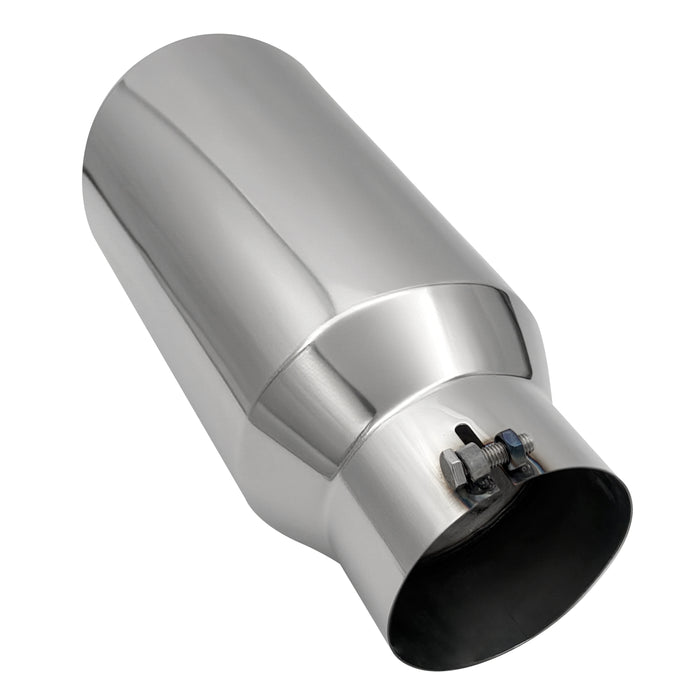 Trucktok 5" Inlet 7" Outlet 15" Overall Length Stainless Steel Bolt On Exhaust Tailpipe Tip