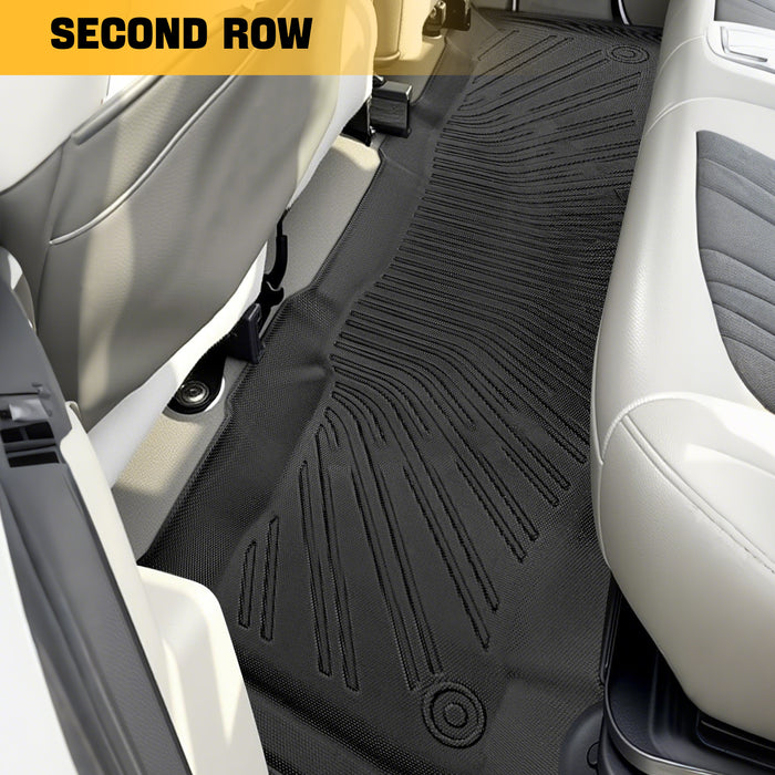 Trucktok 2008-2010 Ford F250 F350 Super CrewCab All-Weather TPE Floor Mats