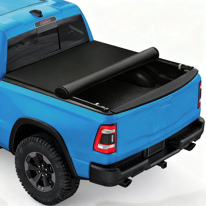 Trucktok 2014-2018 Chevy Silverado Sierra 6.5FT Soft Roll Up Tonneau Cover Bed