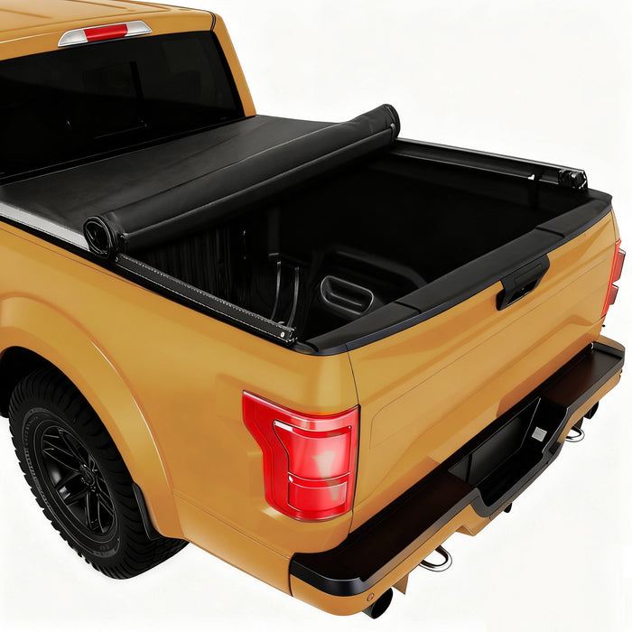 Trucktok 2017-2025 Ford F250 F350 Super Duty 8FT Soft Roll Up Tonneau Cover Bed