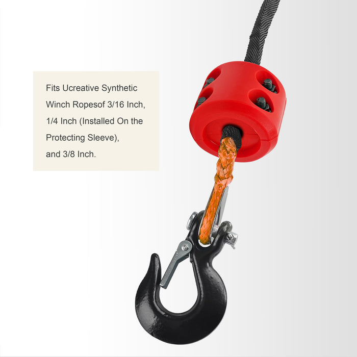 Trucktok Winch Hook Stopper Shock Absorbent Cable Line Saver