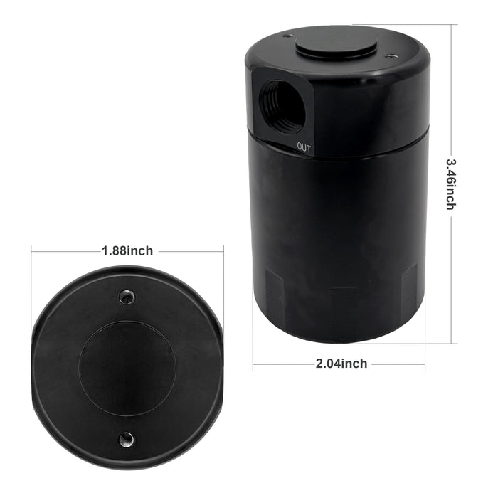 Trucktok 2019-2022 5.3L 6.2L Chevy GMC 1500 Tahoe Yukon Oil Catch Can Separator Kit