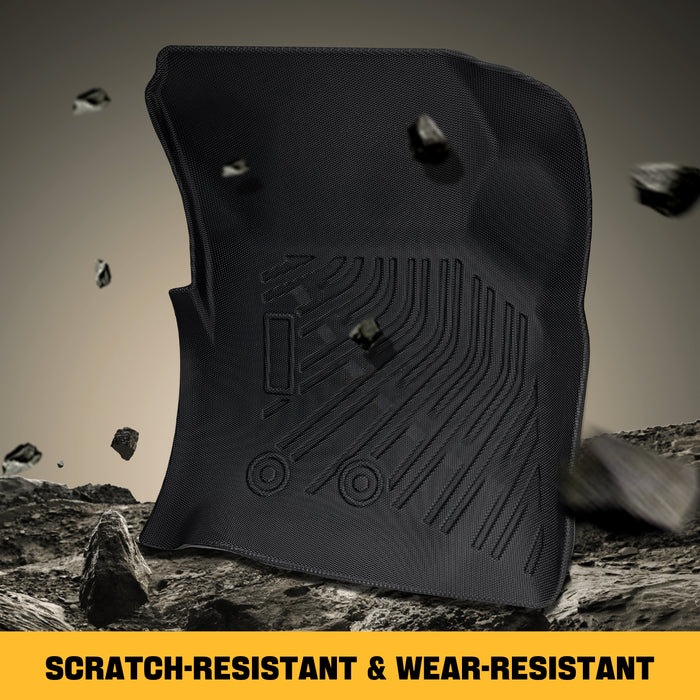 Trucktok 2008-2010 Ford F250 F350 Super CrewCab All-Weather TPE Floor Mats