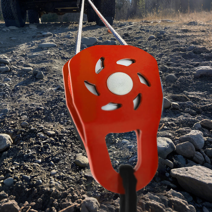 Trucktok 10 Ton Winch Snatch Block 22,000 lbs Heavy Duty Off-Road Recovery Pulley