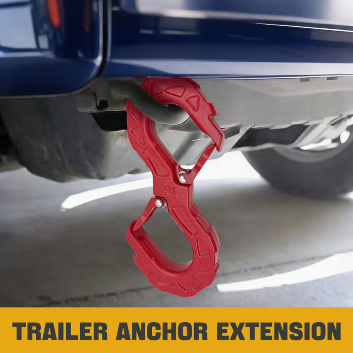 Trucktok 3/8" S-Hook 31,000 lbs Break Strength Heavy Duty Tow Hook