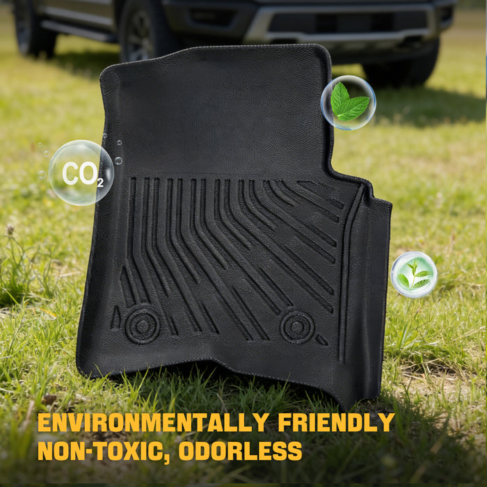 Trucktok 2004-2008 Ford F150 SuperCrew Cab All-Weather TPE Floor Mats