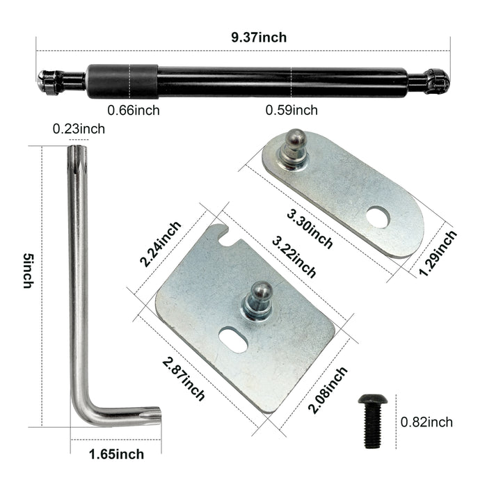 Trucktok 2015-2025 Ford F150 Tailgate Assist Shock Kit