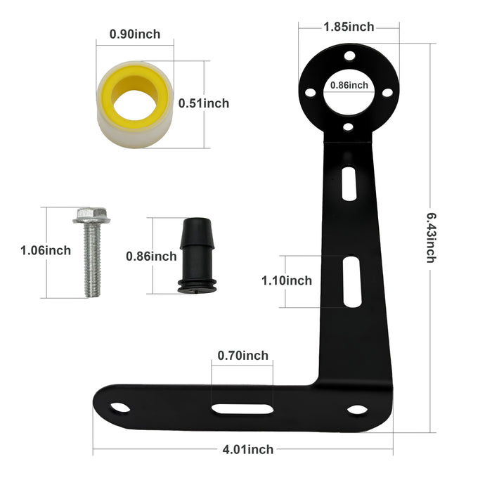 Trucktok 2011-2023 Ford 2.7L 3.5L 5.0L F150 EcoBoost Raptor Oil Catch Can Separator Kit