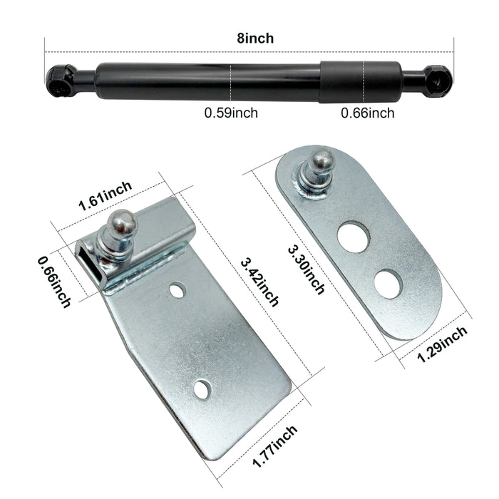 Trucktok 2019-2024 Chevy Silverado GMC Sierra 1500 Tailgate Assist Shock Kit