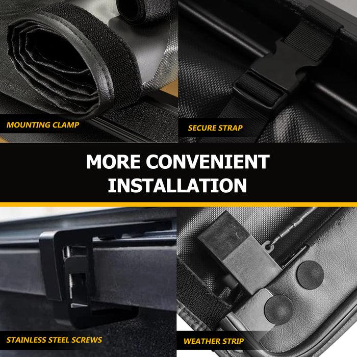 Trucktok 2004-2014 Ford F150 5.5FT Soft Roll Up Tonneau Cover Truck Bed