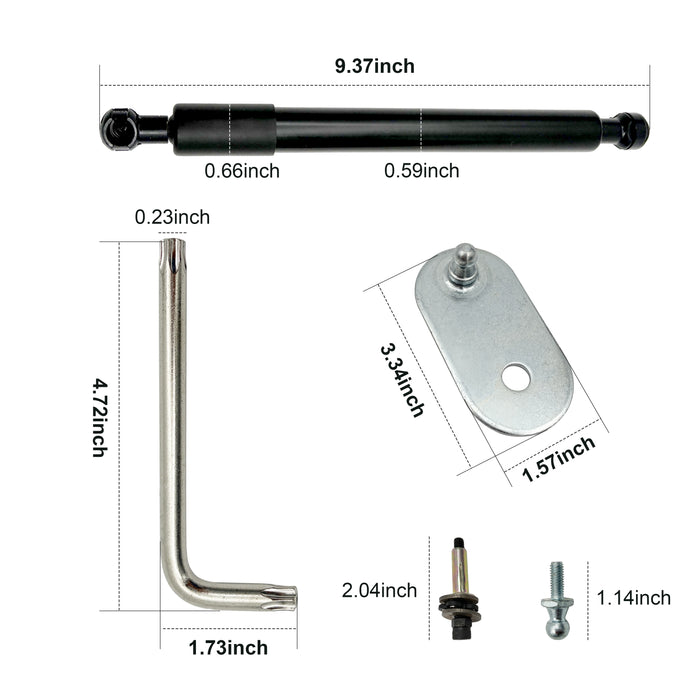 Trucktok 2004-2014 Ford F150 Lincoln Mark LT Tailgate Assist Shock Kit
