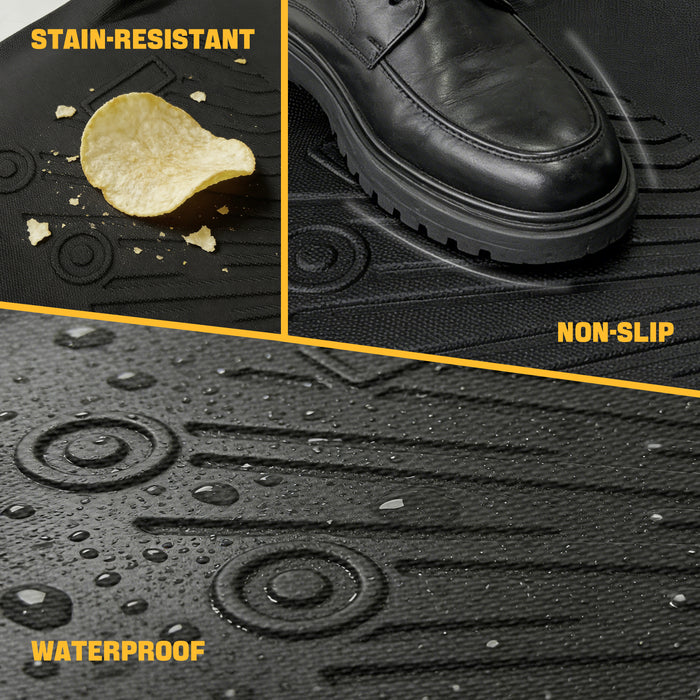 Trucktok 2008-2010 Ford F250 F350 Super CrewCab All-Weather TPE Floor Mats