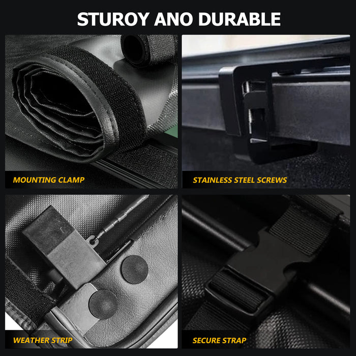 Trucktok 2017-2025 Ford F250 F350 Super Duty 8FT Soft Roll Up Tonneau Cover Bed