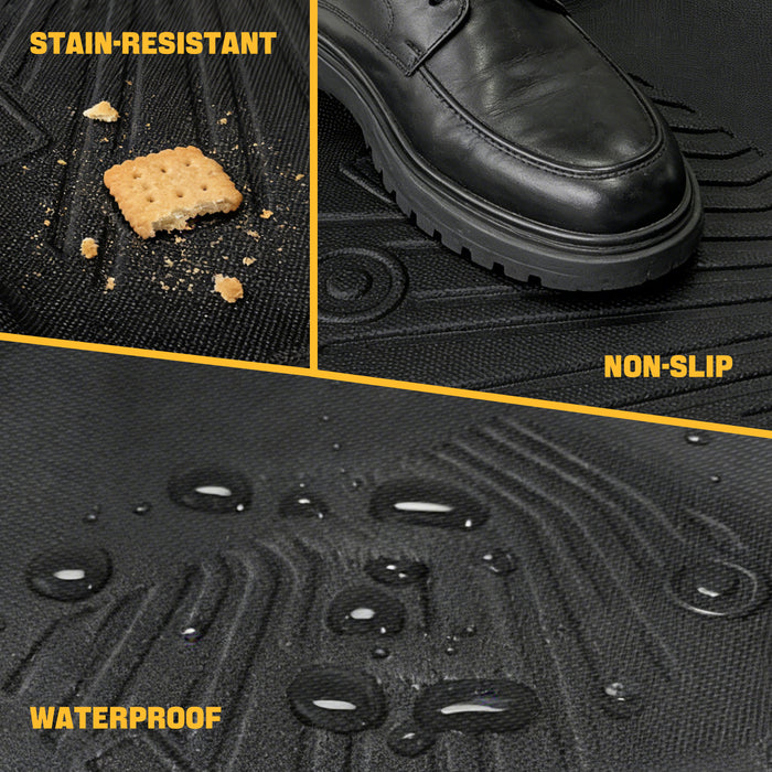 Trucktok 1999-2006 Silverado/Sierra 1500 2500 Extend Cab All-Weather TPE Floor Mats